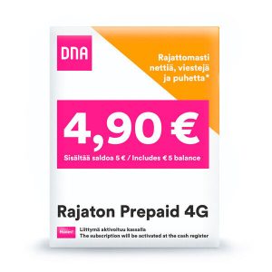Cartelă SIM cu număr de Finlanda - DNA Rajaton