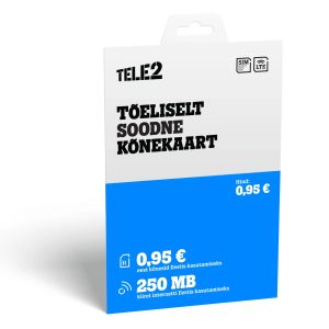 Cartelă SIM cu număr de Estonia - Tele2