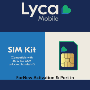 Cartela SIM preplătita Lycamobile cu Numar America / SUA