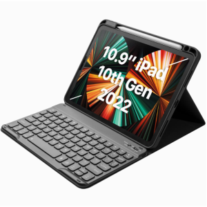 Husa cu Tastatura pentru iPad Apple, iPad 10th Gen 2022, 10.9"