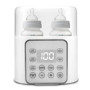 Incalzitor Biberoane, Sterilizator Multifunctional 12 in 1, Incalzire Rapida 2 Biberoane, Dezghetare, Temperatura constanta 24H