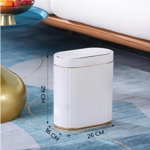 Cos Gunoi inteligent, cu Senzor Miscare, 8 Litri, Capac Automat Anti-Miros