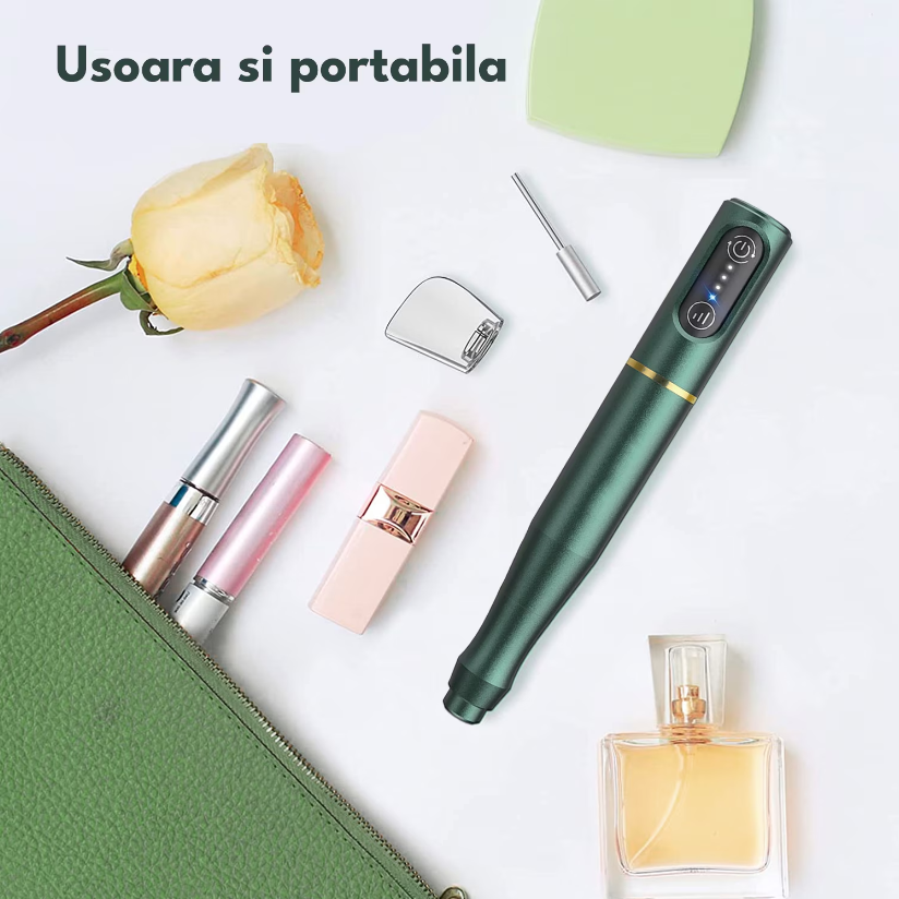 Freza Unghii Profesionala Electrica wireless 20.000 RPM - imagine 9