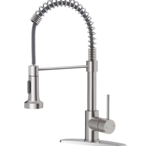 Baterie tip Lebada chiuveta bucatarie cu dus extractibil.