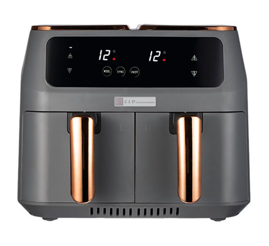 Friteuza cu aer cald AirFryer capacitate 8 litri 2800 W - imagine 3