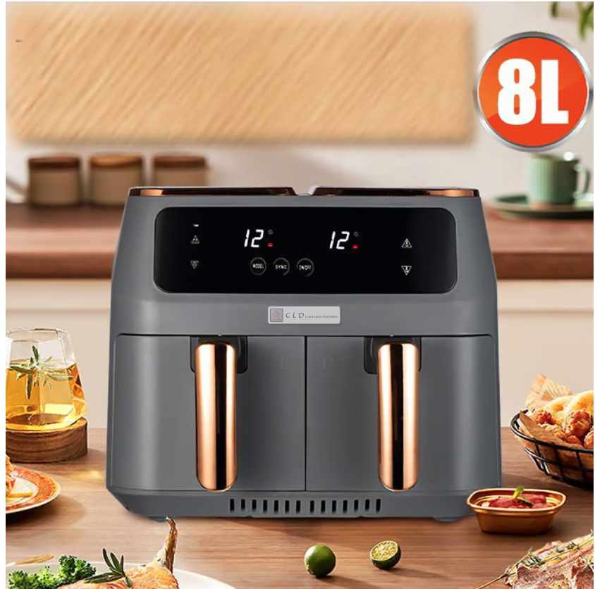 Friteuza cu aer cald AirFryer capacitate 8 litri 2800 W - imagine 7