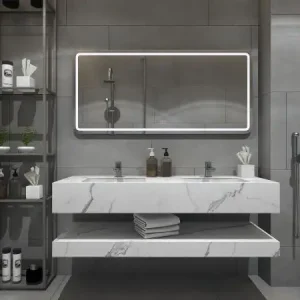 Set mobilier baie suspendat 150cm