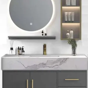 Set mobilier baie cu lavoar 100cm