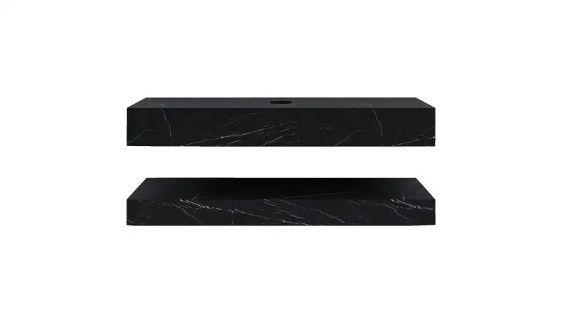 Set mobilier baie suspendat pregaurit 120cm - imagine 4