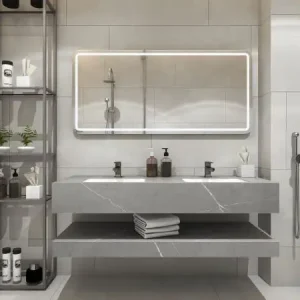 Set mobilier baie suspendat 150cm