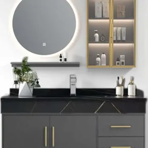 Set mobilier baie cu lavoar 120cm