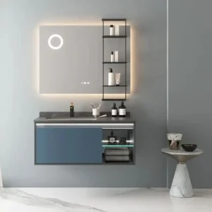 Set mobilier baie suspendat 100cm