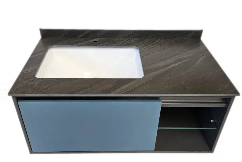 Set mobilier baie suspendat 100cm - imagine 3