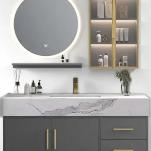 Set mobilier baie cu lavoar 120cm