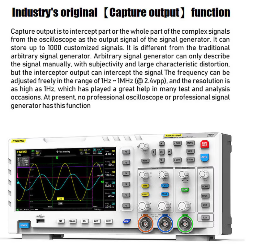 Osciloscop 1014D cu 2 canale - imagine 4