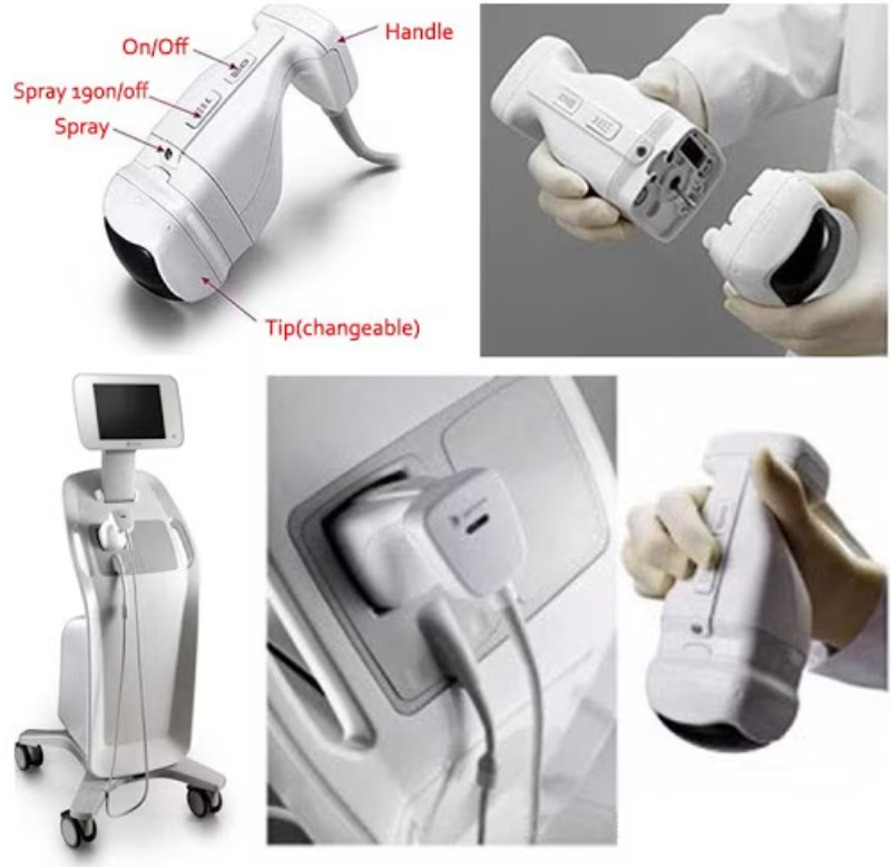 Aparat Cosmetic Profesional, Liposuctie Virtuala Lifting, Remodelare Corporala - imagine 14