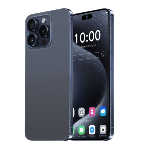 Telefon mobil I15 Promax Albastru, 5G, IPS 6.8", 12GB RAM, 512GB ROM, Android, 6800mAh, Dual SIM