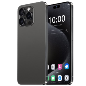 Telefon mobil I15 Promax Negru, 5G, IPS 6.8", 12GB RAM, 512GB ROM, Android, 6800mAh, Dual SIM