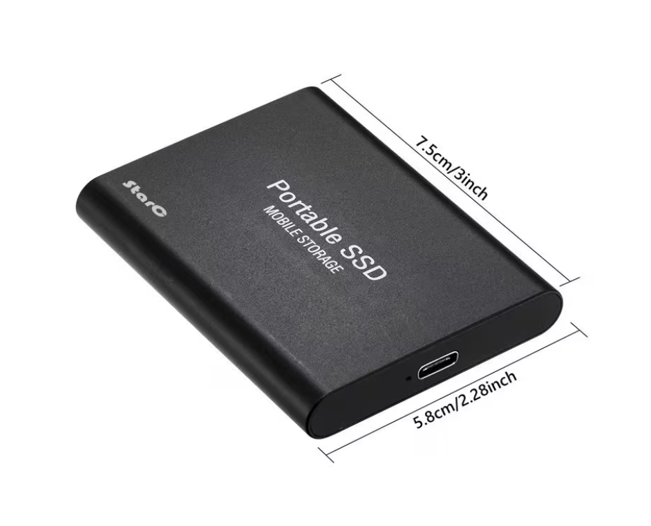 Hard disk extern 10t pana la 500 MB/s, SC0530, compatibil cu PC -ul Windows, desktop -uri, laptopuri si camera, negru - imagine 7