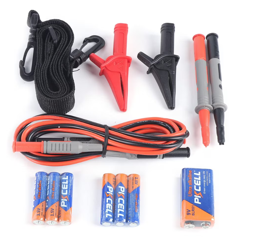 Detector de cabluri electrice, tester cu functie localizare tevi in perete si subterane cu lanterna, mod auto si manual, detectare intreruperi conductori, AC/DC 12~400V, MY6818 - imagine 10