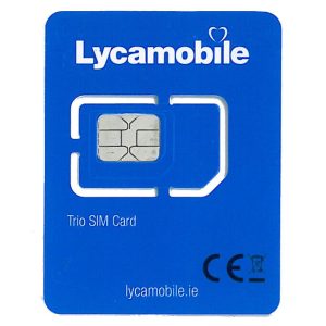 Cartelă SIM Cu Număr De Irlanda - Lycamobile